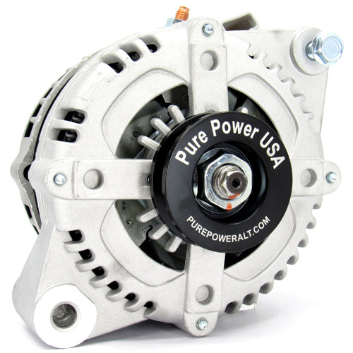 240 Amp 1V Pulley Replaces stock alternator with stock wiring Custom High Output Alternator Built in the USA