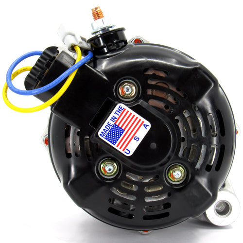 240 Amp 1V Pulley Replaces stock alternator with stock wiring Custom High Output Alternator Built in the USA