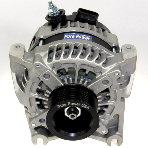 320 Amp Replaces 6G Models with rectangle regulator plug Custom High Output Alternator