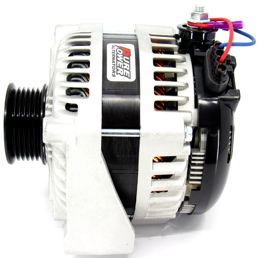250 AMP PurePower Hairpin Alternator GM LS Engine Swap